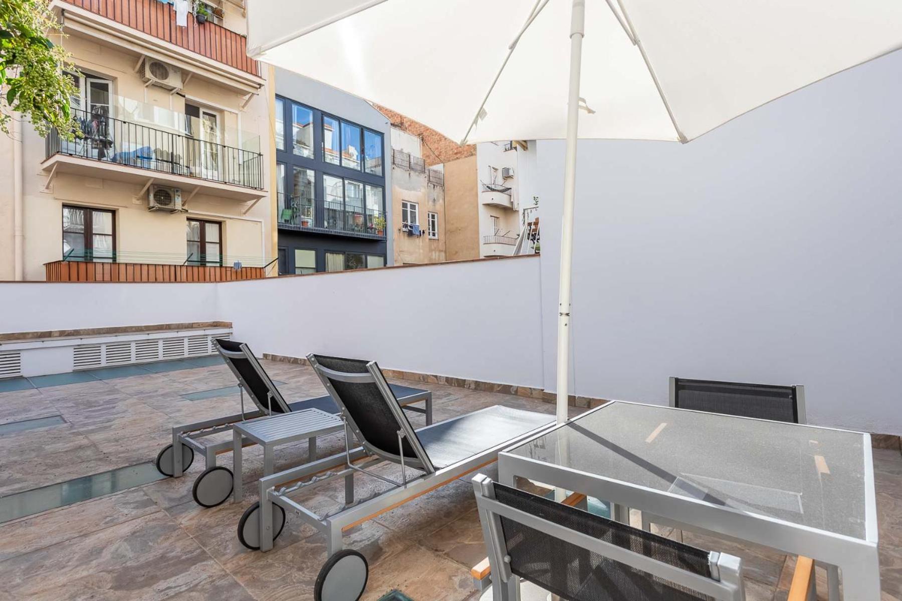 My Space Barcelona Brand New Apartments In City Center Rum bild